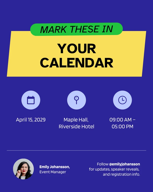 Masterclass Event Promotion LinkedIn Carousel Post - Page 3
