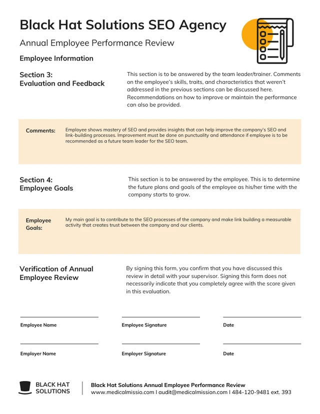 Annual Employee Review s - Page 3