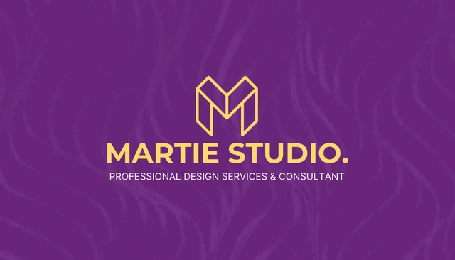 Dark Purple Modern Texture Graphic Design Business Card - Seite 1