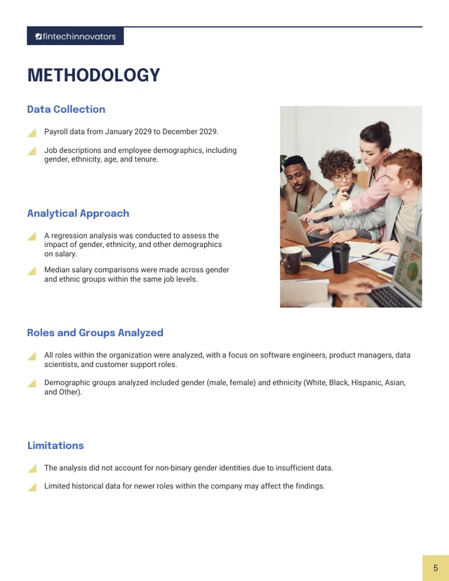 Pay Equity Audit Template - page 5