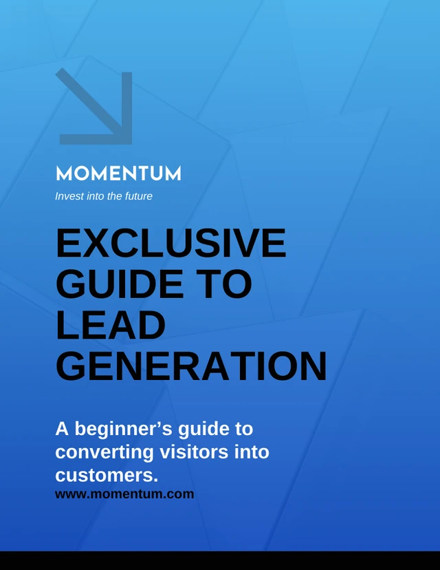 Content Marketing Lead Generation Ebook - Página 1