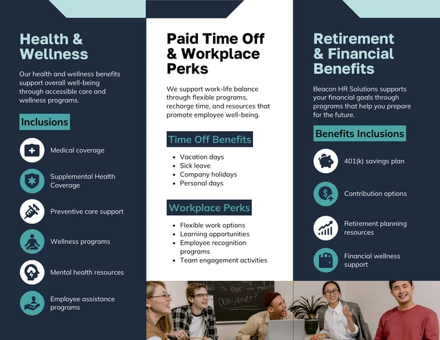 Employee Benefits Brochure Template - صفحة 2