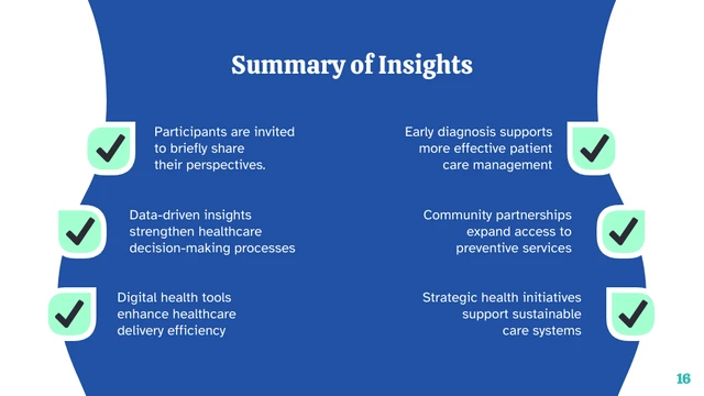 Health Innovation Strategy Presentation Template - page 16