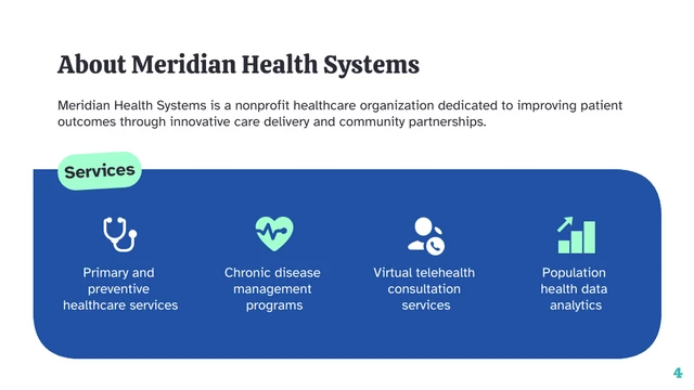 Health Innovation Strategy Presentation Template - page 4