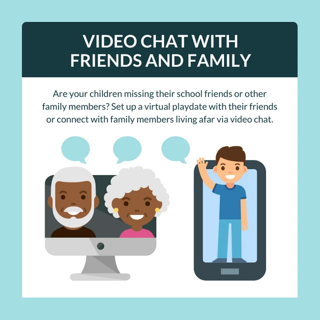 Safe Family Activities Instagram Carousel Slides - Página 4