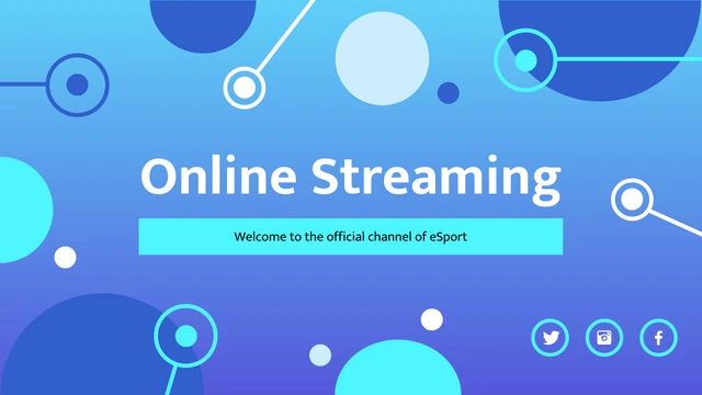 Blue eSports YouTube Banner