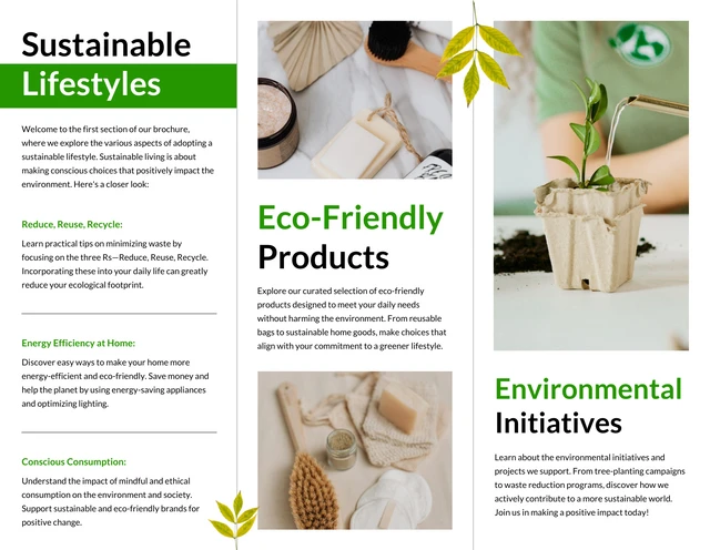 Eco-Friendly Practices Brochure - Page 2