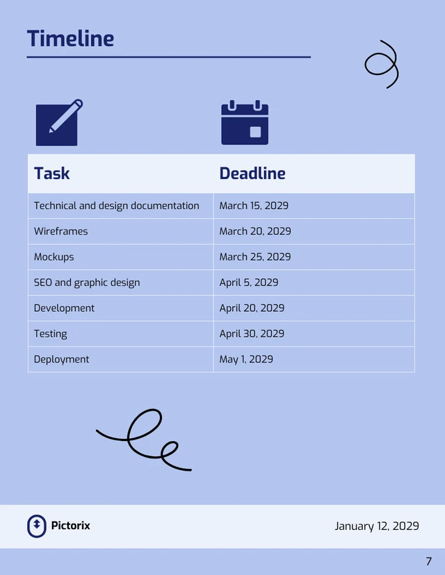 Web Design Proposal Example - Venngage