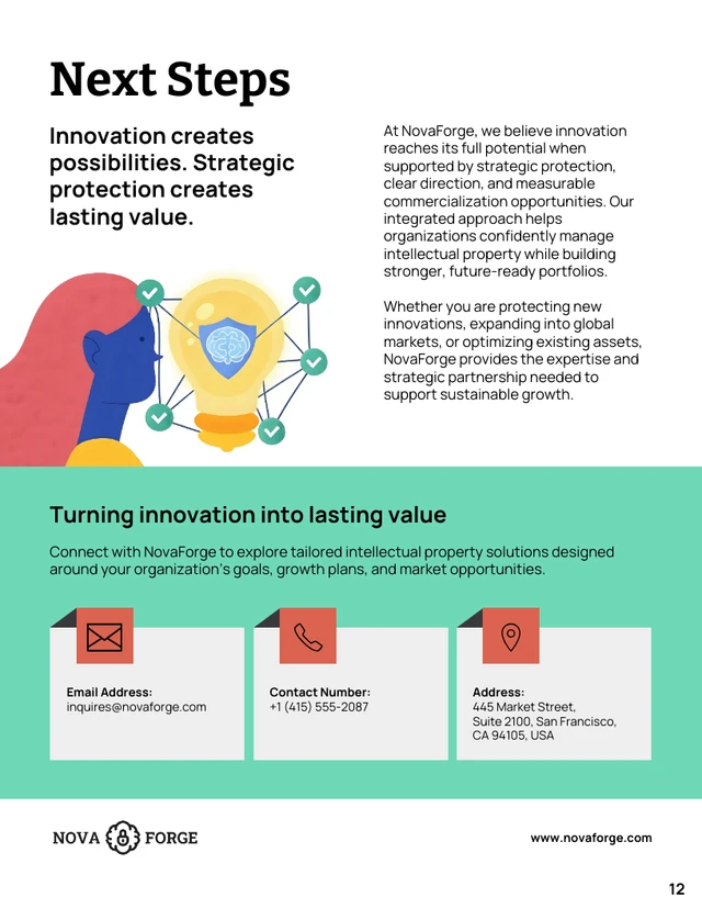 Innovation and Intellectual Property Business Catalog - Página 12