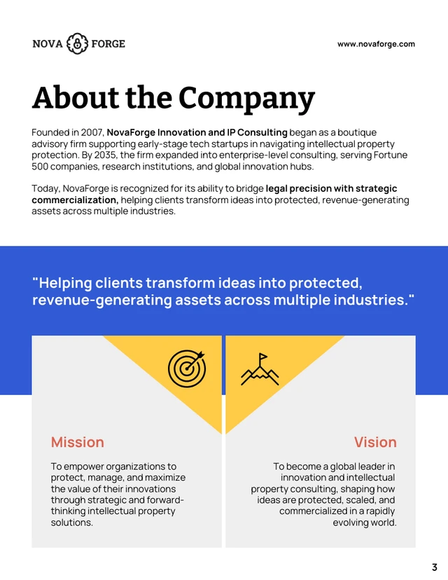 Innovation and Intellectual Property Business Catalog - Página 3