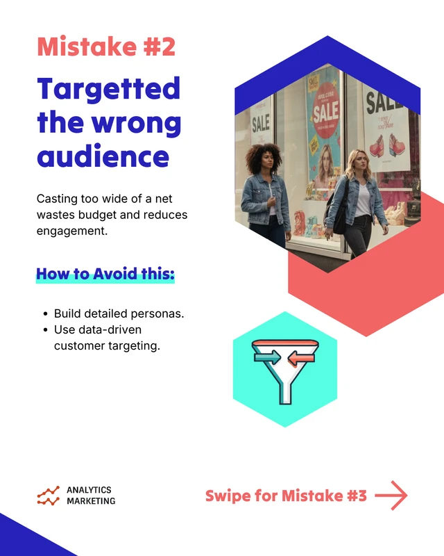 Content Marketing Mistakes LinkedIn Carousel Template - Página 3