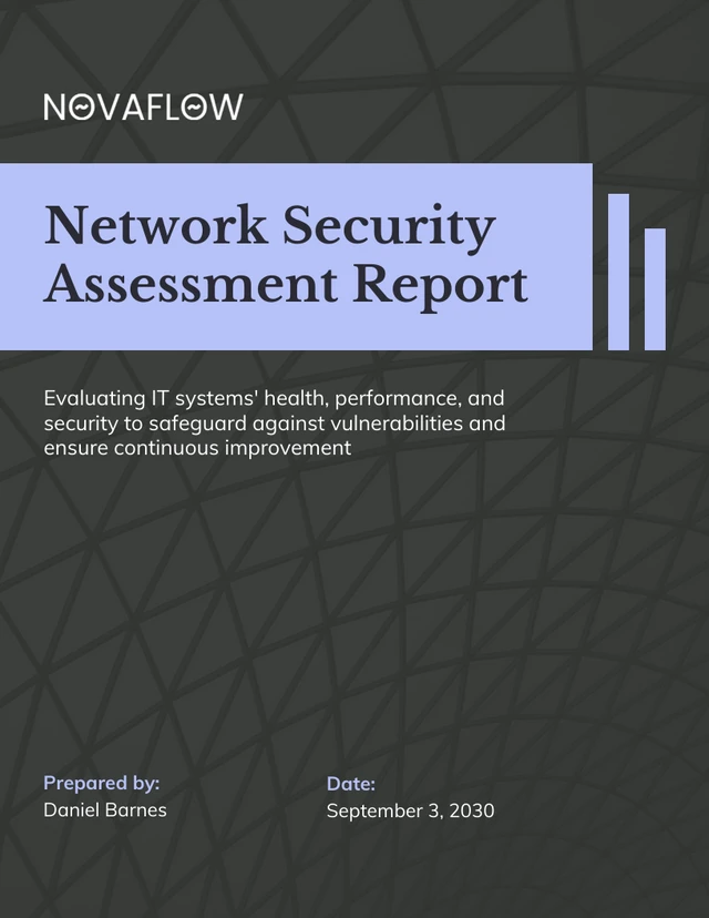 Network Security Assessment Report - page 1