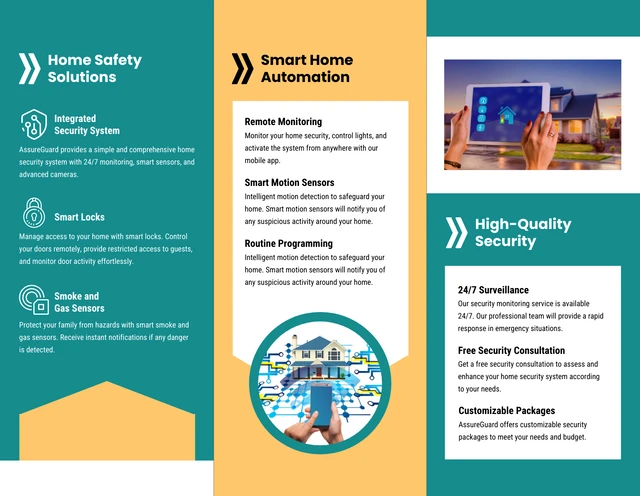 Home Safety and Security Brochure - Page 2