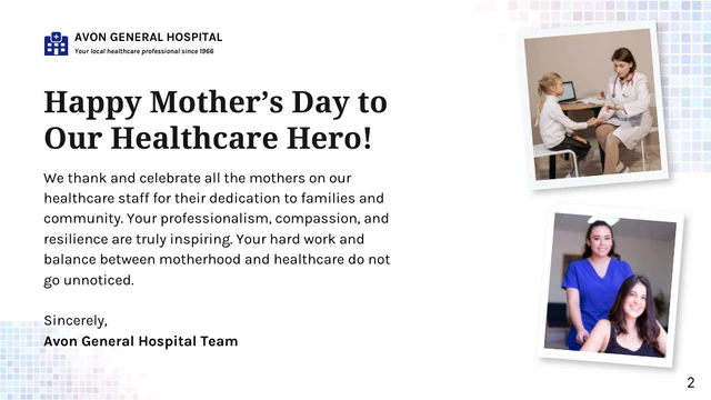 Team Celebration Mother's Day Presentation - page 2