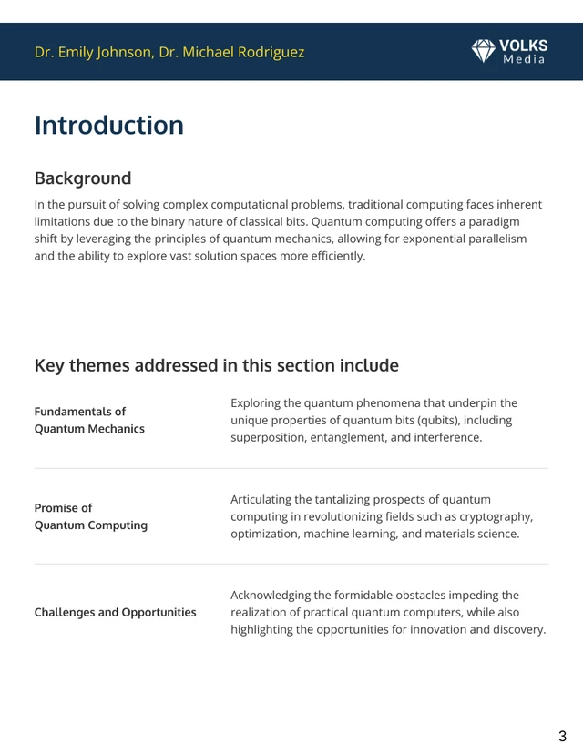 Scientific White Paper Template - Pagina 3