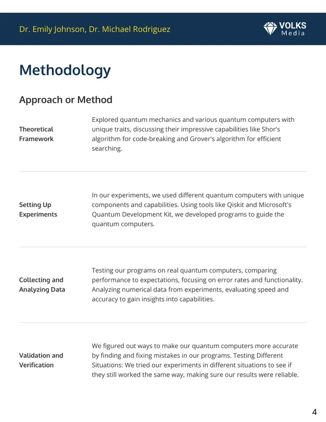 Scientific White Paper Template - Page 4