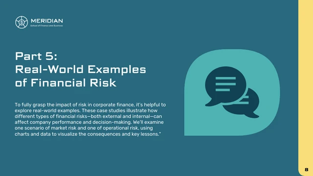Finance Risk Management Lecture Presentation - Page 8