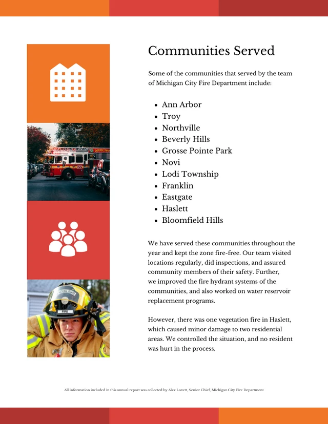 Fire Department Annual Report - Página 3
