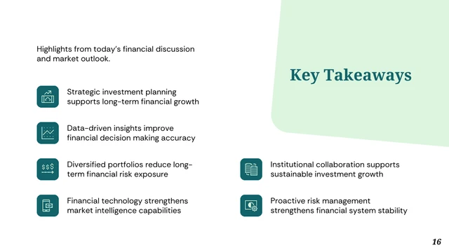 Financial Growth and Investment Presentation - صفحة 16