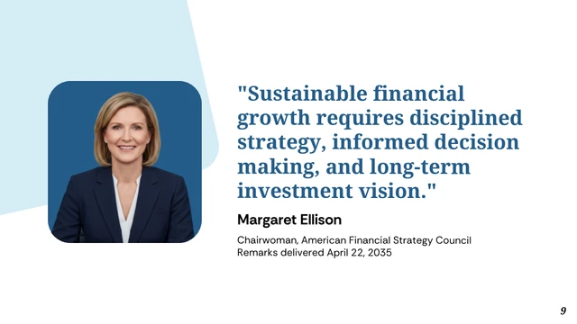 Financial Growth and Investment Presentation - صفحة 9