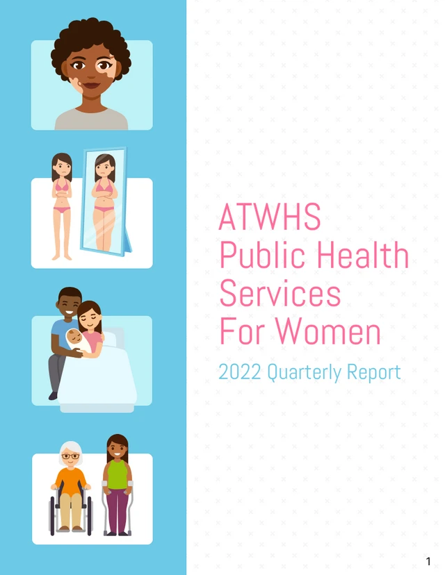 Women's Health Services Quarterly Report - Página 1