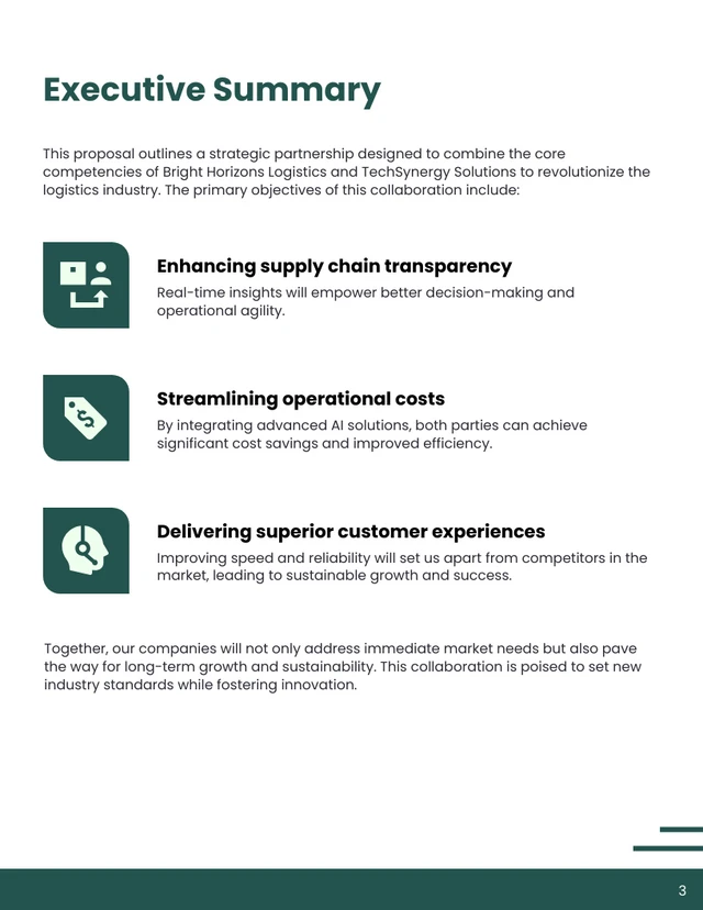 Cross-Industry Collaboration Proposal Template - صفحة 3