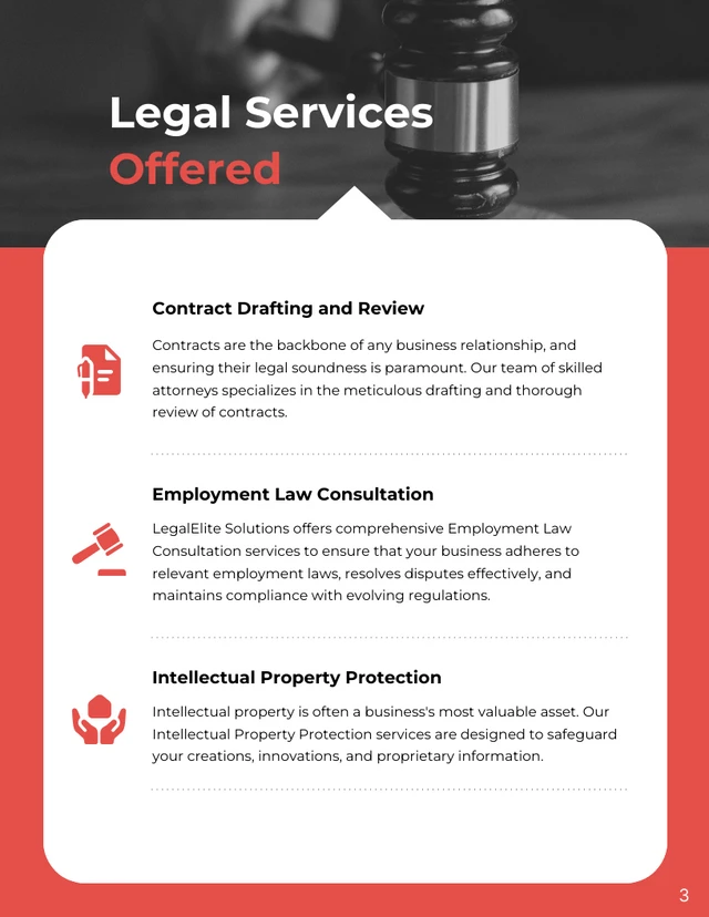 Legal Services Proposal - Page 3
